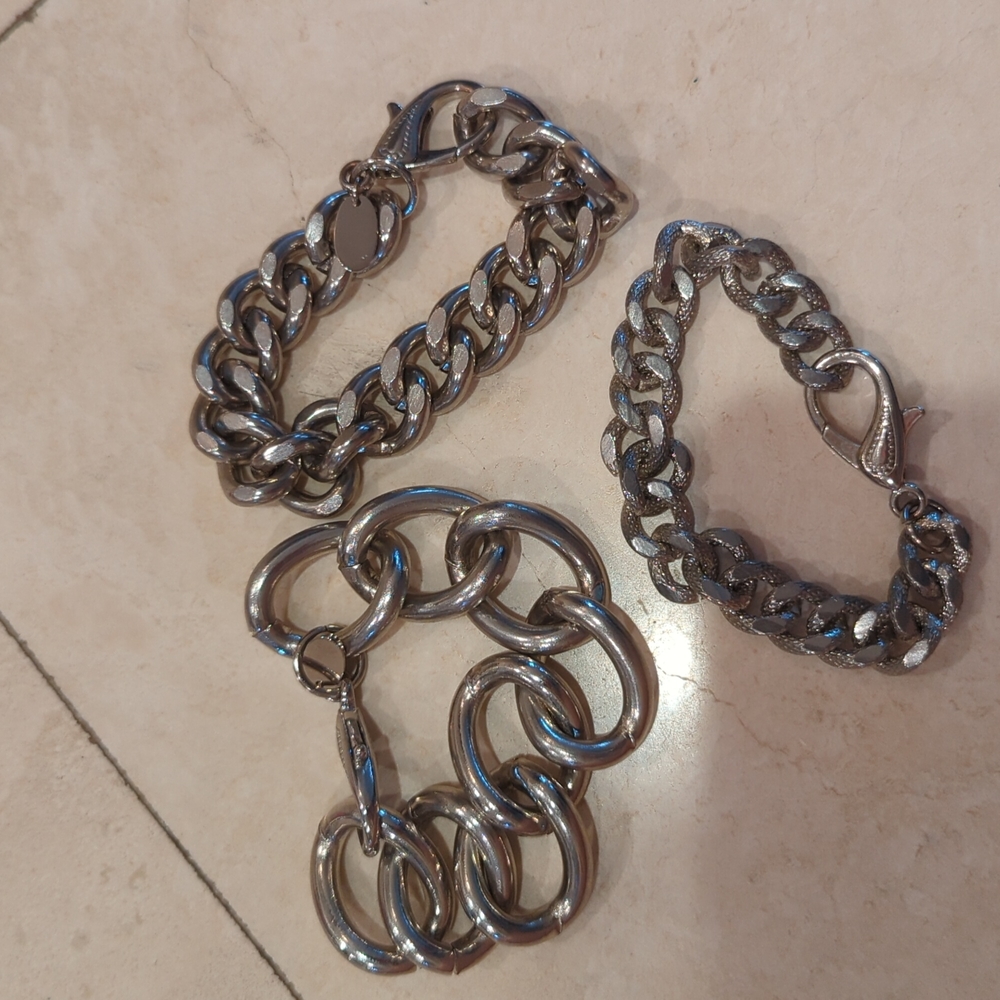 3 HRH original chunky bracelets